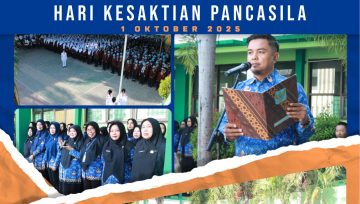 SMKN 1 Panji Gelar Upacara Peringatan Hari Kesaktian Pancasila