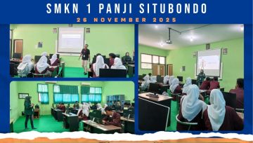 Kegiatan Guru Tamu Alfaclass SMKN 1 Panji Situbondo